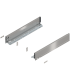 Bok szuflady LEGRABOX  wysokość M  90.5 mm   dł. 500 mm  lewy/prawy  do LEGRABOX pure  inox-szczotk.-lakier.