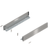 Bok szuflady LEGRABOX  wysokość M  90.5 mm   dł. 550 mm  lewy/prawy  do LEGRABOX pure  inox-szczotk.-lakier.