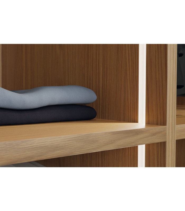 Profil wpuszczany Häfele Loox5 1101 (wys. 11mm) do taśm LED czarny tworzywo sztuczne (szerokość wewn. 8 mm) 3m bez osłonki