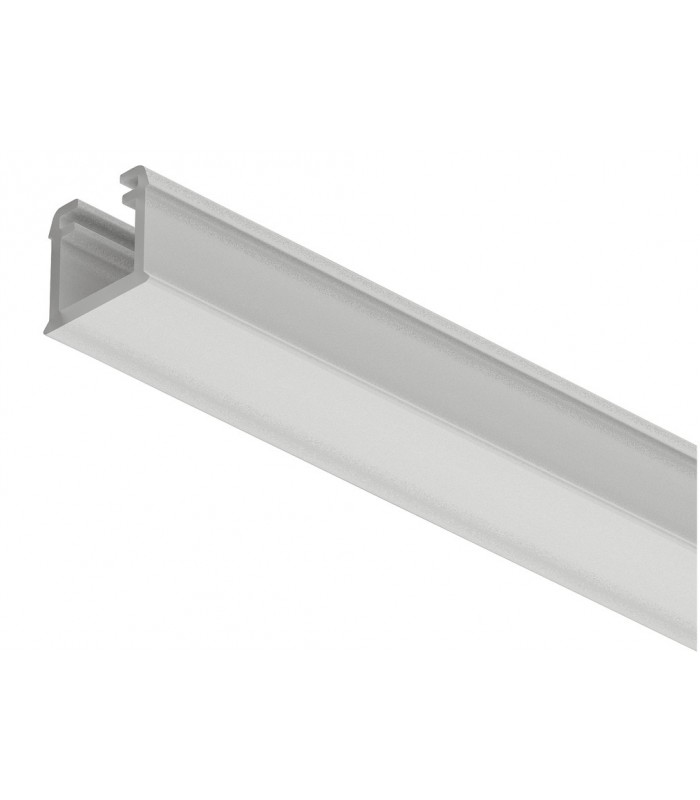 Profil wpuszczany Häfele Loox5 1101 (wys. 11mm) do taśm LED biały tworzywo sztuczne (szerokość wewn. 8 mm) 3m bez osłony