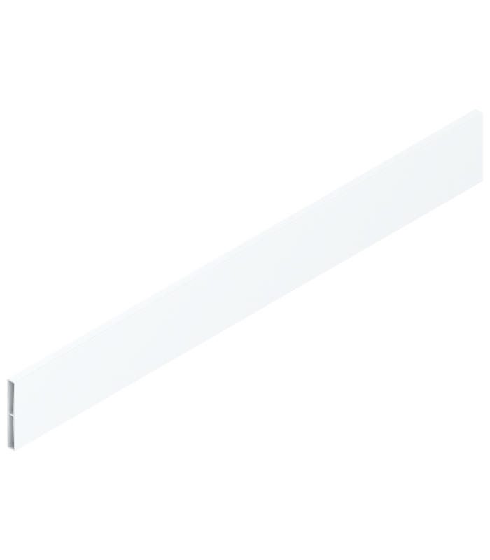 TANDEMBOX element dekoracyjny - bok  wysokość C  dł. 500 mm  aluminium  do TANDEMBOX antaro  biała Z37A467C