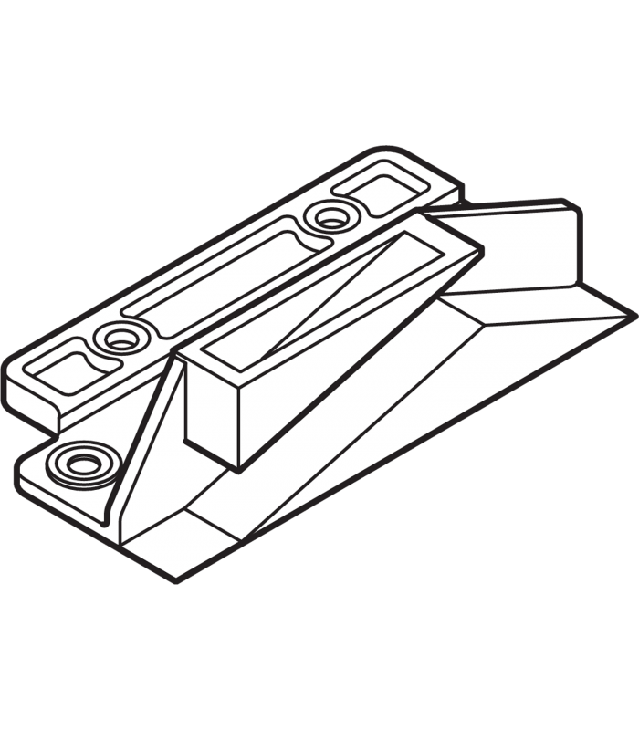 krzywka zamknięcia do METABOX  R9001 kremowo-biała 295.5300