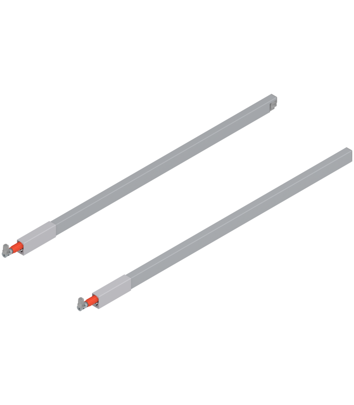 Reling podłużny BLUM TANDEMBOX ANTARO L650 SZARY