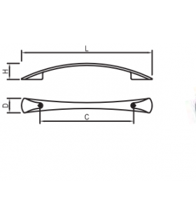 tulip-uchwyt-unesa-128-chrom-matowy-wkrety