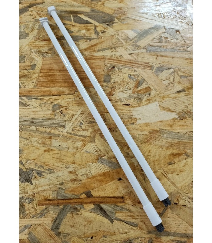 Reling wzdłużny 450mm biały do szuflady MODERN BOX