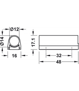 obudowa-przelacznika-hafele-loox-waski