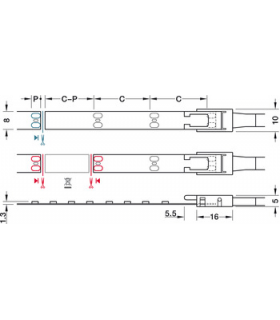 tasma-led-hafele-loox5-led-2072-12v-2-4w-m-temperatura-barwy-5000k-cri90-5m