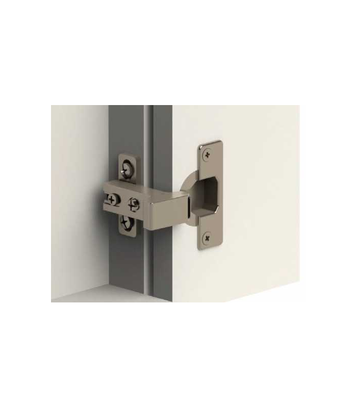 Zawias Metalla+ z hamulcem, równoległy z krótkim ramieniem, rozstaw 52/5