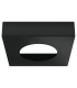 Obudowa do oprawy nawierzchniowej,do Häfele Loox LED 2025/2026 i Loox5 LED 2091/2092/3091/3092, kwadratowy – czarna