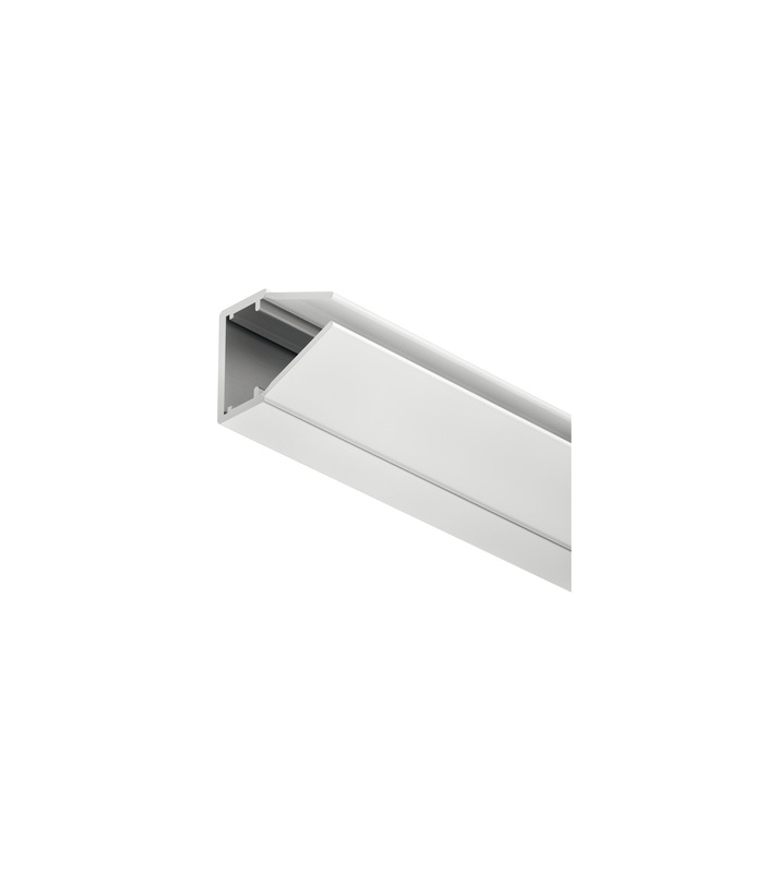 Profil krawędzi tafli szklanej Häfele Loox,tworzywo sztuczne